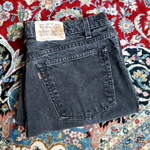 🧡 VINTAGE | Levi's Orange Tab 540s Dad Jeans Black Wash